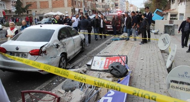Şoförün Dikkati Faciayı Önledi