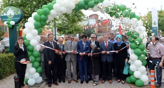 Soğanlı Meydanı Hizmete Açıldı