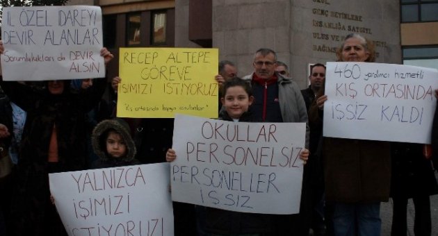 Sözleşmeli Okul Hizmetlilerine Altepe’den Müjde