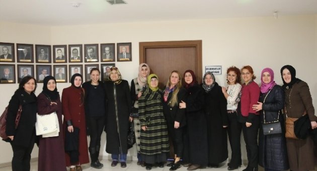 Sp Edirne Kadın Teşkilatından Kadın Girişimcilere Ziyaret