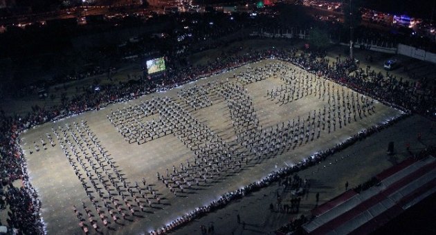 Sporcular Kanolarla Deniz Üzerinde ’1919’ Yazacak