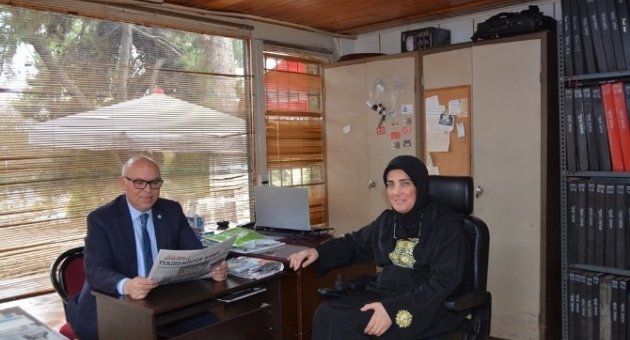 Süleymanpaşa Belediye Başkanı Eşkinat, Yeni İnan Gazetesi’ni Ziyaret Etti
