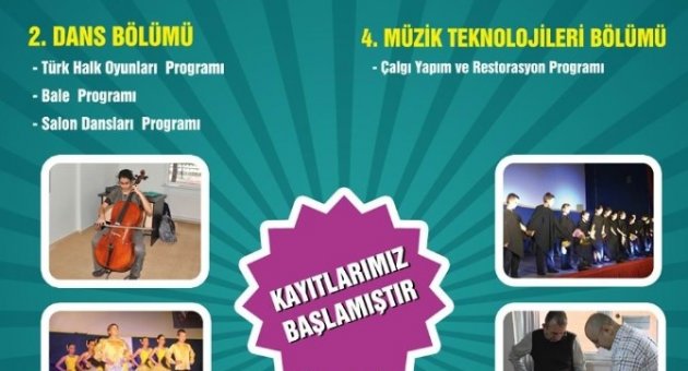 Süleymanpaşa Belediye Konservatuvarı Kayıtları Devam Ediyor