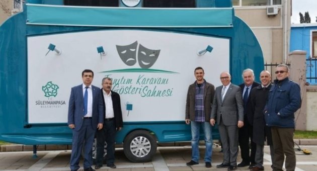 Süleymanpaşa Belediyesi’nin ’tanıtım Karavanı Gösteri Sahnesi’ Gün Yüzüne Çıkıyor
