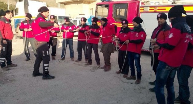 Suriyelilere Acil Yardım Eğitimi