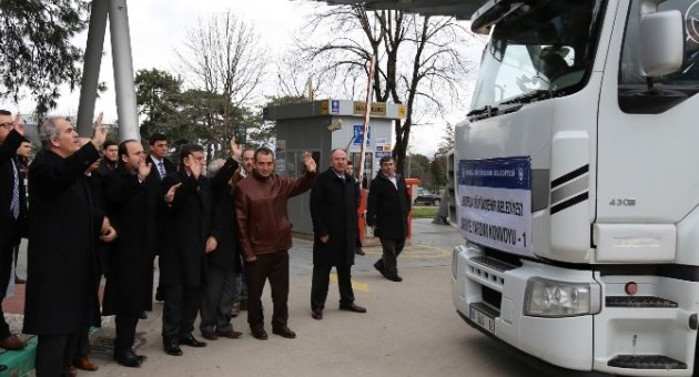 Suriye’ye Yardım Hız Kesmeden Devam Ediyor
