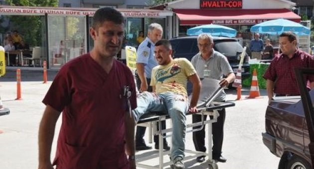 Takla Atan Araçtan Burnu Bile Kanamadan Çıktı