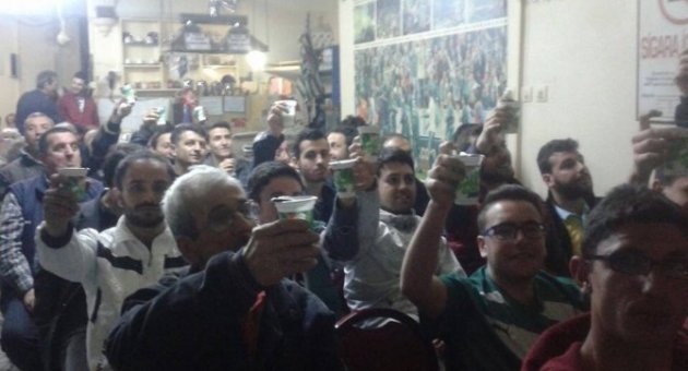 Taraftardan Bursaspor’a Ayranlı Destek