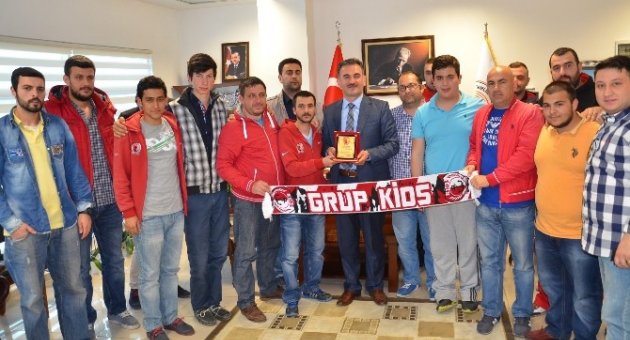 Taraftarlar Derneği’nden Teşekkür Ziyareti