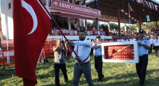 Tarihi Kırkpınar Yağlı Güreşleri ‘er Meydanı’ Geçit Töreni Yapıldı