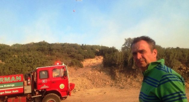 Tarım Arazisinde Yangın