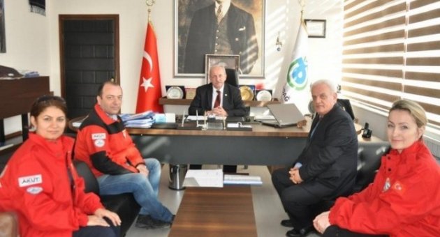 Tekirdağ Büyükşehir İtfaiyesi İle Akut Arasında Yardımlaşma Protokolü İmzalandı