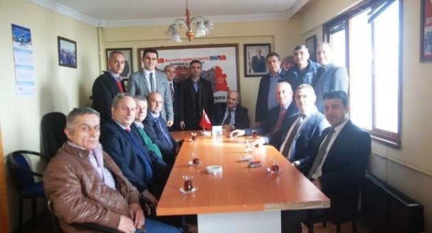 Tekirdağ Lokantacılar Odası, Mhp Tekirdağ İl Başkanı Enez Kaplan’ı Ziyaret Etti