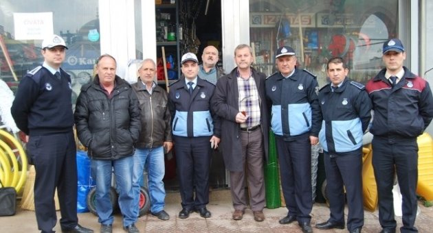 Tekirdağ Trafik Zabıtası Malkara’da Esnafla Buluştu