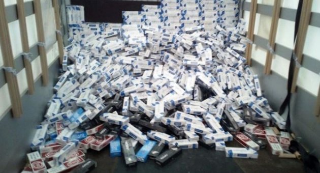 Tekirdağ’da 25 Bin 654 Paket Kaçak Sigara Ele Geçirildi