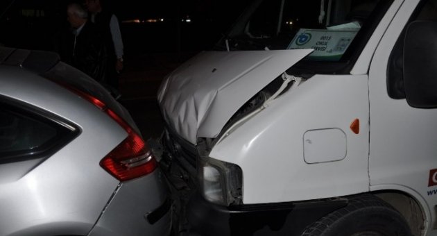 Tekirdağ’da 5 Araç Birbirine Girdi