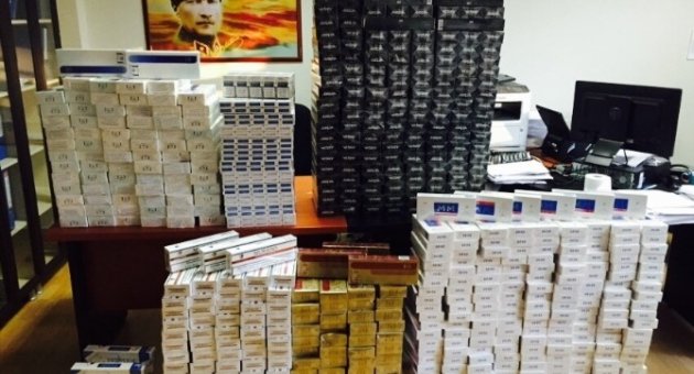 Tekirdağ’da 6 Bin 400 Paket Kaçak Sigara Ele Geçirildi