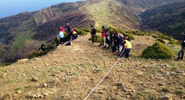 Tekirdağ’da 600 Metreden Yere Çakılan Paraşütçünün Kurtarılma Anı Kamerada
