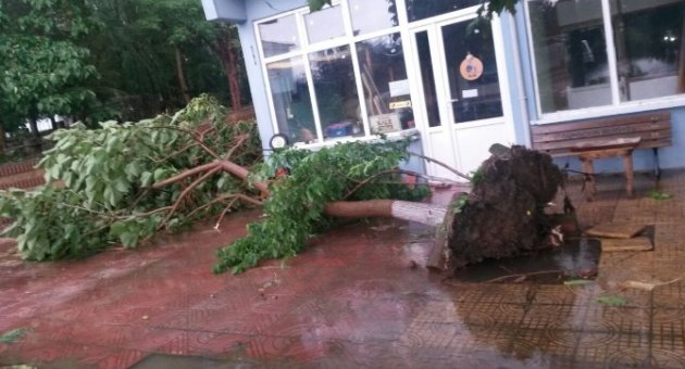 Tekirdağ’da Dolu Ve Hortum Dehşeti