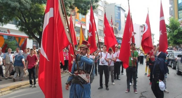 Tekirdağ’da Festival Ateşi Yakıldı
