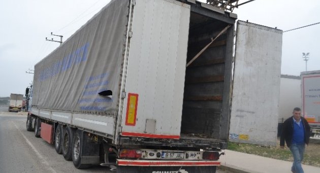 Tekirdağ’da Hırsızlar Tır Parkı’na Dadandı