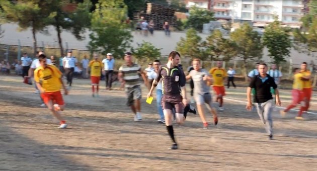 Tekirdağ’da Mahalleler Arası Futbol Turnuvasında Olay
