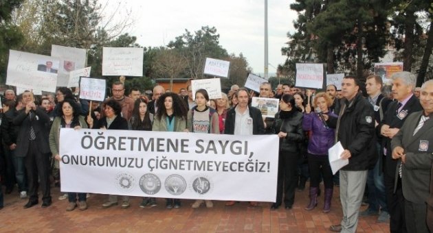 Tekirdağ’da Sendikalar Halil Öğretmen İçin Bir Oldu