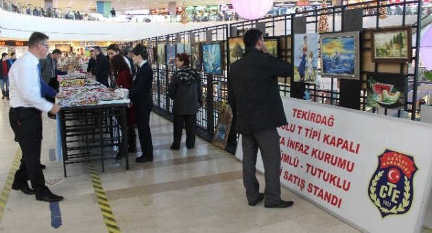 Tekirdağlı Mahkumlardan El Ürünleri Sergisi