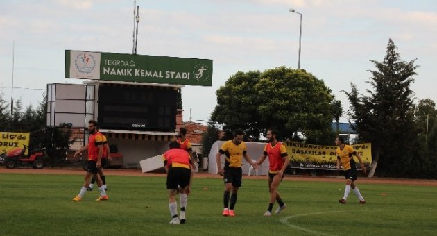 Tekirdağspor, Orduspor Maçı Hazırlıklarını Tamamladı