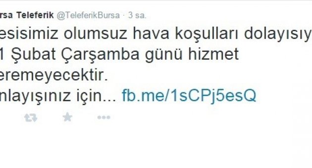 Teleferiğe Fırtına Engeli