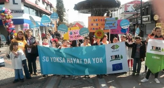 Tema Vakfı Edirne’de Ormanlara Ve Suya Dikkat Çekti