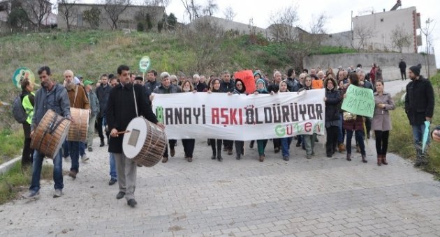 Termik Santrale Karşı Davul Çaldılar