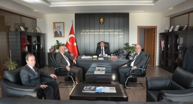 Teski Genel Müdürü Dr. Başa’dan Kaymakam Kızıltoprak’a Ziyaret