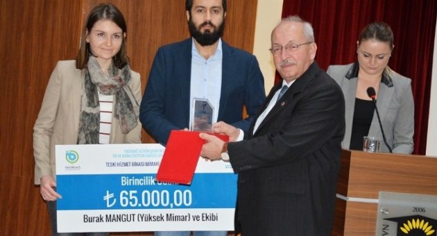 Teski Proje Yarışmasında Dereceye Girenlere Ödülleri Verildi