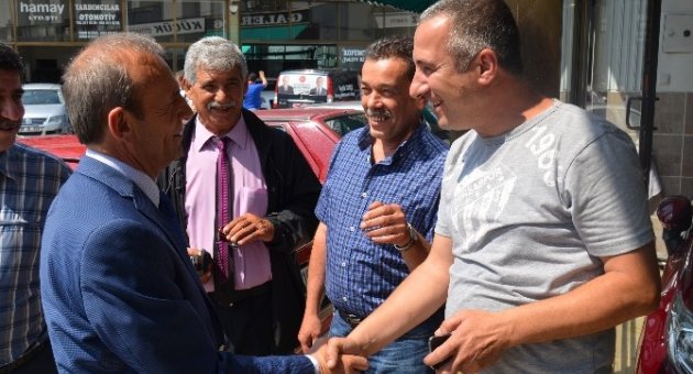 Tevfik Topçu Otokoop Esnafıyla Buluştu
