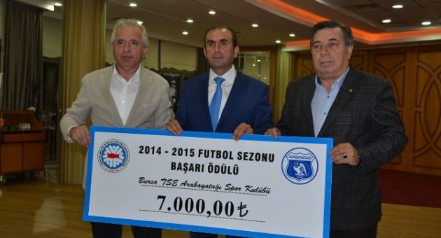 Tff’den Arabayatağı’na Ödül