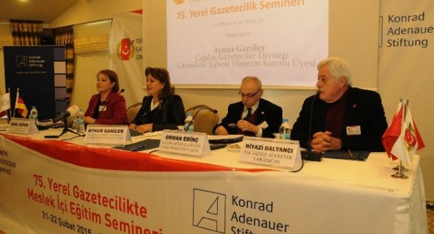 Tgc-kas 75’inci Yerel Gazetecilik Semineri Başladı