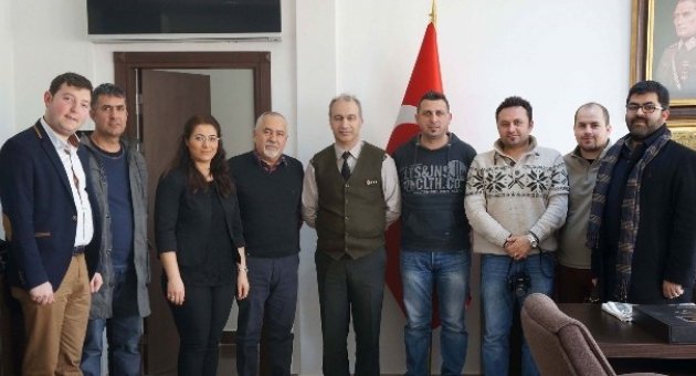 Tgd’den, Edirne Belediye Başkanı Gürkan İle Jandarma Komutanı Ersan’a Ziyaret