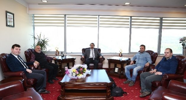 Tgd’den Rektör Yörük’e Ziyaret