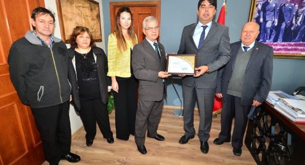 Thk Foça Şubesi’nden Başkan Demirağ’a Teşekkür Ziyareti