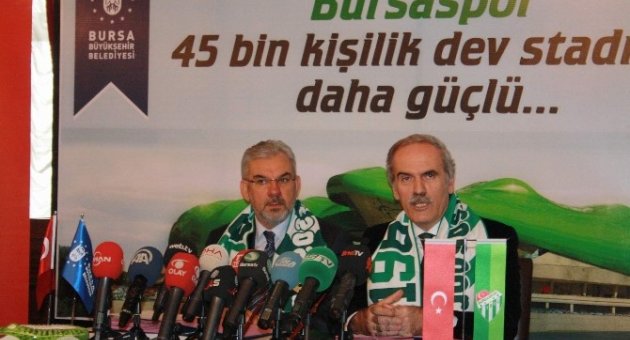 Timsah Arena’nın Anahtarı Bursaspor’da