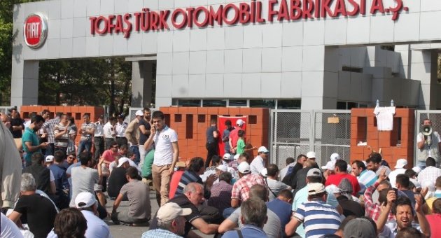 Tofaş İşçileri Girmemekte Kararlı