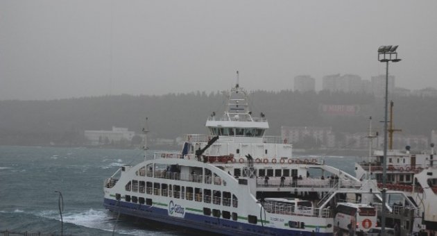 Toz Bulutları Çanakkale Boğazı’nı Kapladı