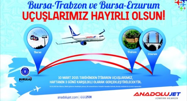 Trabzon Ve Erzurum’a Direkt Uçuşlar Başlıyor