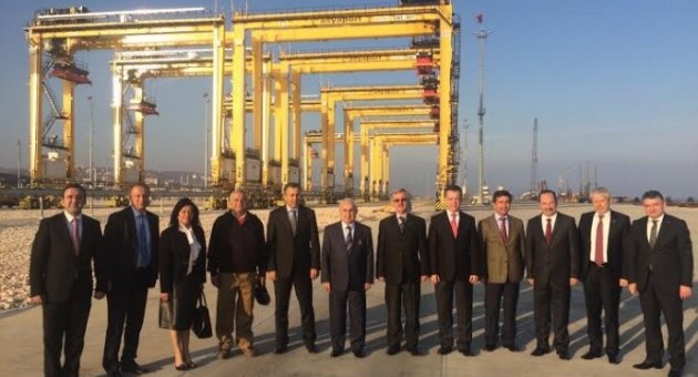 Trakya Kalkınma Ajansı Yönetimi Asyaport Limanı’nı Gezdi