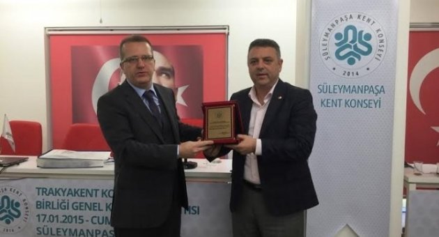 Trakya Kent Konseyleri Birliği Başkanı Ufuk Bekir Ersöz Oldu