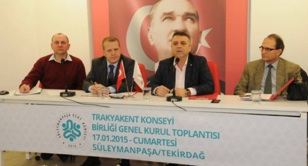 Trakya Kent Konseyleri Birliği İlk Toplantısını Yaptı