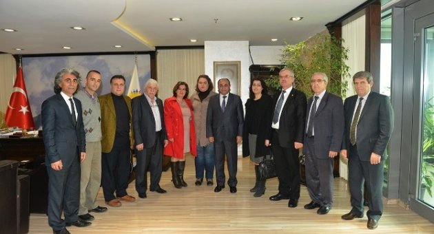 Trakyalılardan Başkan Arslan’a Ziyaret