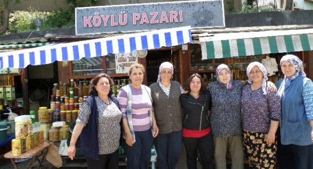 Trilye Köylü Pazarına Yoğun İlgi