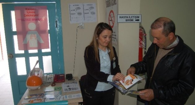 Tsm Tarafından Lapseki Devlet Hastanesinde Stant Açıldı